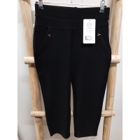 Comfy broek 3/4 zwart 