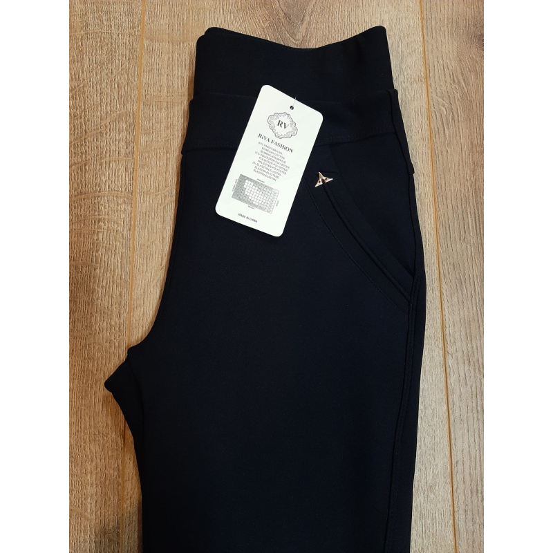 Comfy broek 3/4 donkerblauw 