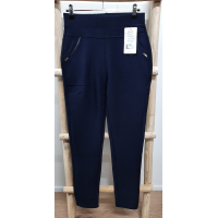 Comfy stretch broek donker blauw R10/R216
