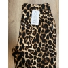 Comfy broek panterprint bruin T237