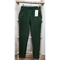 Comfy stretch broek groen R216