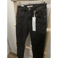 Jewelly baggy jeans bruin JW22119-7
