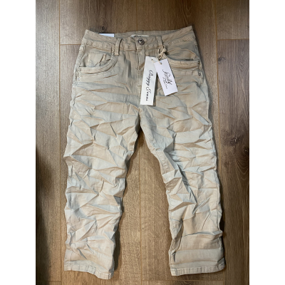 Jewelly jeans 3/4 zand PC2391-14 Jewelly jeans 3/4 zand PC2391-14