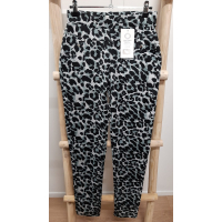 Comfy broek panterprint mint T236