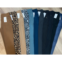 Comfy broek zwart stip 8015