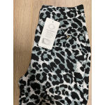 Comfy broek panterprint mint T236