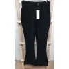 Comfy stretch broek flared zwart R227