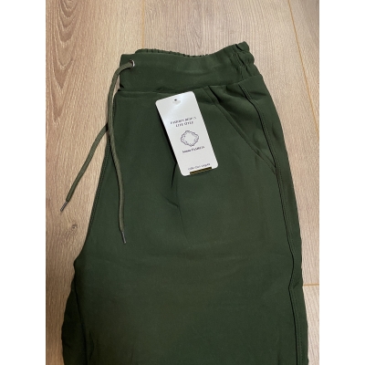 Comfy broek koordjes groen R238