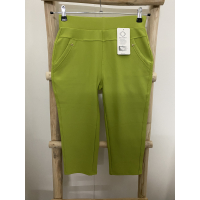 Comfy 3/4 broek Lime groen 