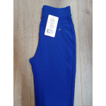 Comfy broek 3/4 kobalt blauw
