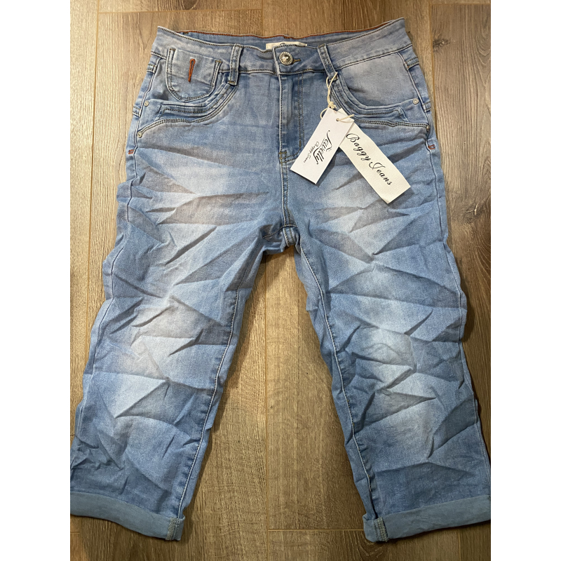 Jewelly jeans 3/4 spijker PC2363