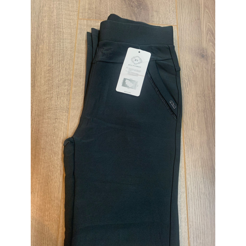 Comfy stretch broek grijs R210 R216