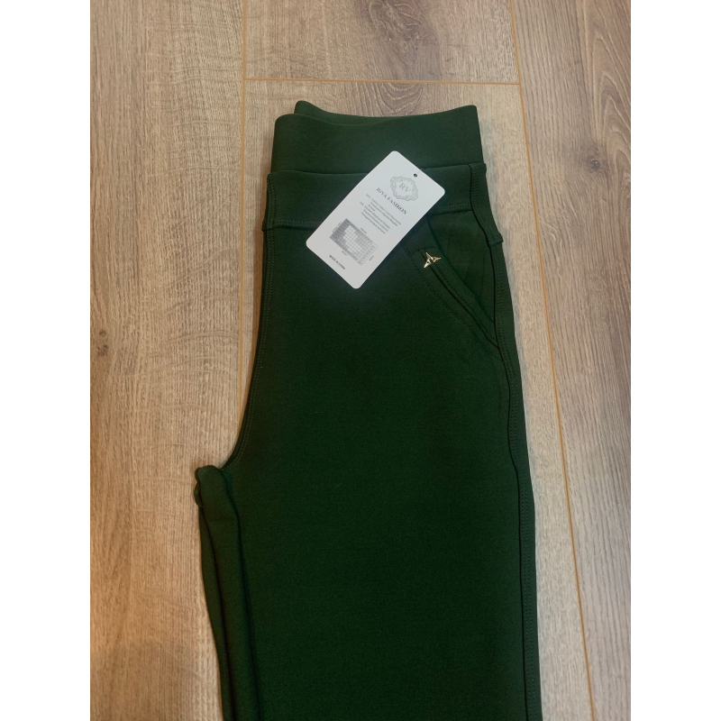 Comfy stretch broek groen R216