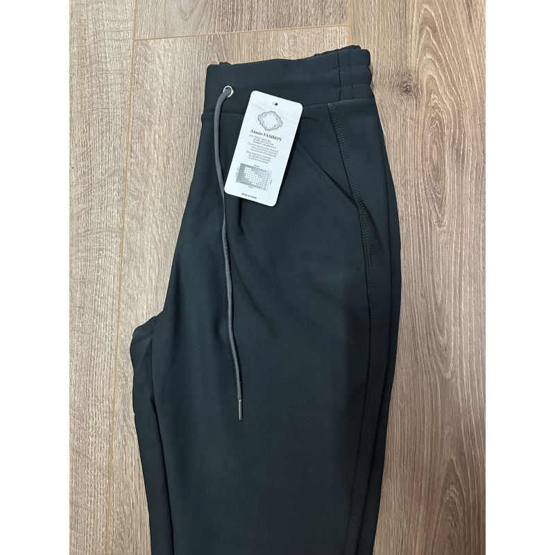 Comfy broek koordjes grijs R238