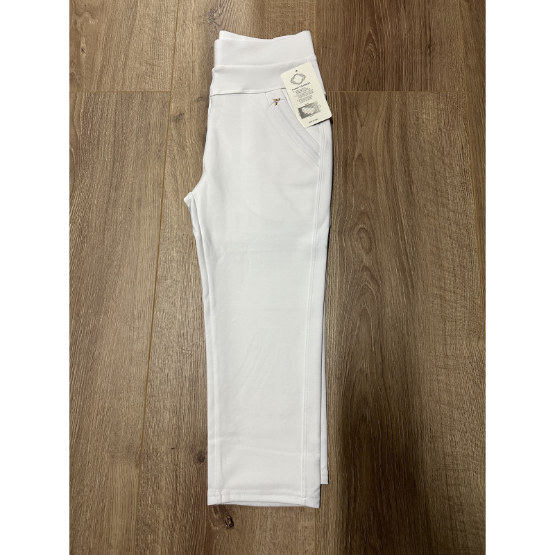 Comfy broek 3/4 wit 