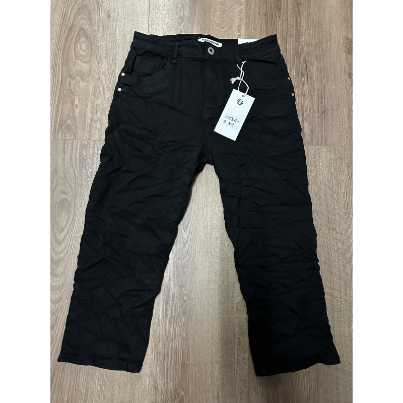 Karostar 3/4 broek zwart KC3094-1