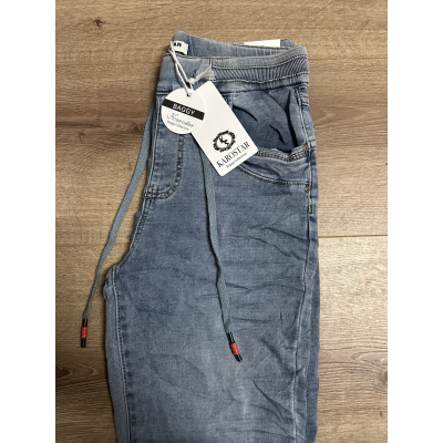 Karostar baggy jog denim 