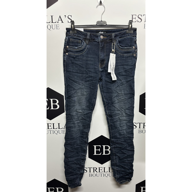 Jewelly skinny jeans JW8638 blauw 