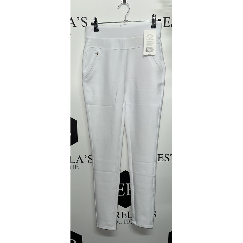 Comfy broek wit R216