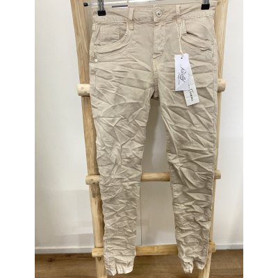 Jewelly baggy jeans zand JW22119-14