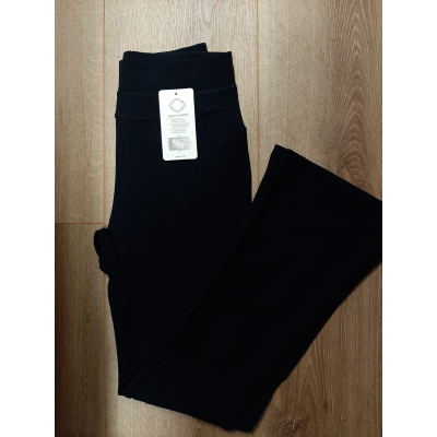 Comfy stretch broek flared blauw R227 Comfy stretch broek flared blauw R227