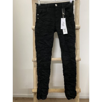 Jewelly baggy jeans zwart JW22119-1